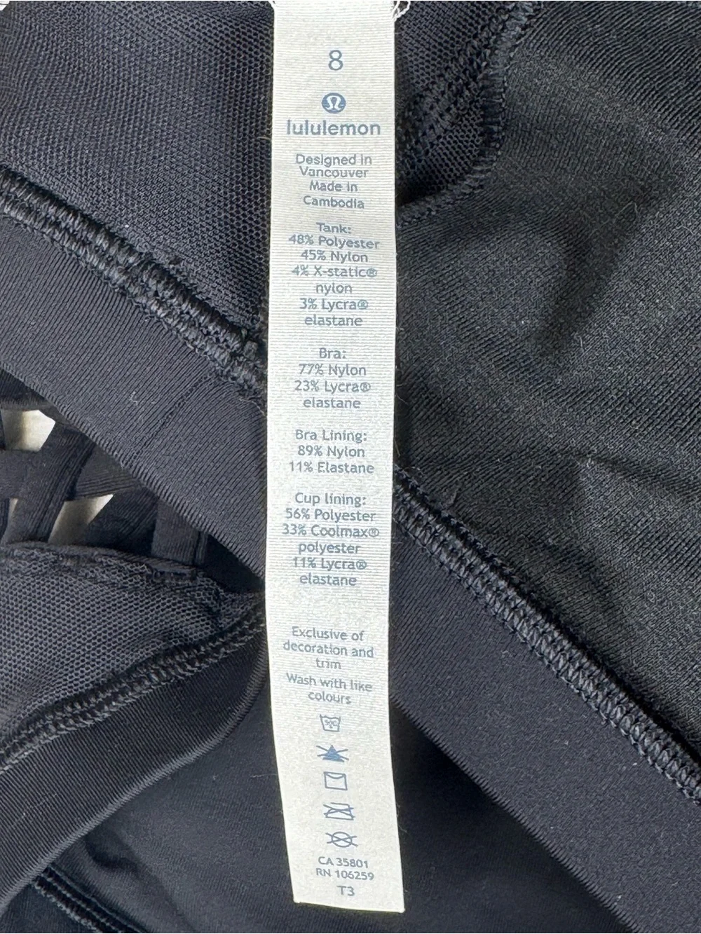Lululemon Lighten Up Tank